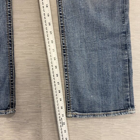 Silver Zac Bootcut Jeans Mens 29 x 32 Relaxed Fit Medium Wash Denim Pants - Picture 11 of 16